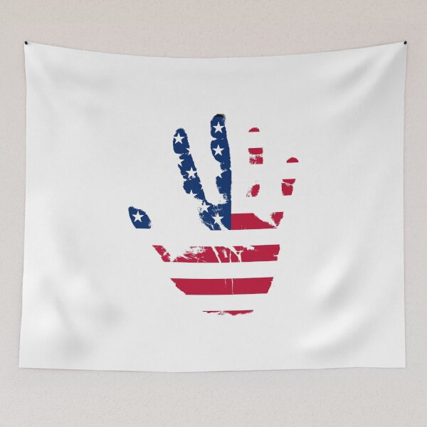 Item preview, USA Hand Essential Shirt designed and sold by Love2MakeArt.