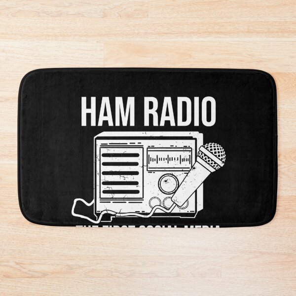 Item preview, Funny Ham Radio Shirt The First Social Media Amateur Radio designed and sold by MarioShirtWorld.