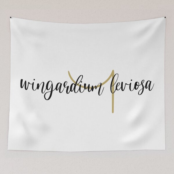 Item preview, Wingardium Leviosa designed and sold by Happyhobbithole.