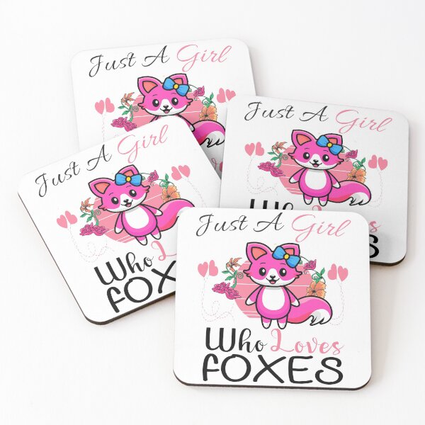 Item preview, Just A Girl Who Loves Foxes designed and sold by PRINTED ..