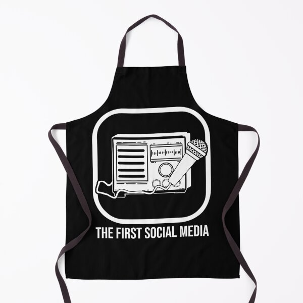 Item preview, The First Social Media Amateur Radio Funny Ham Radio Gift designed and sold by MarioShirtWorld.