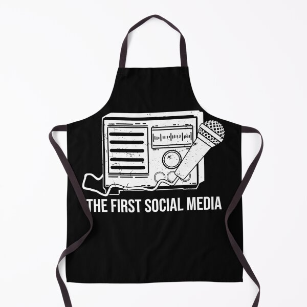 Item preview, First Social Media I Amateur Radio Funny Ham Radio Operator designed and sold by MarioShirtWorld.