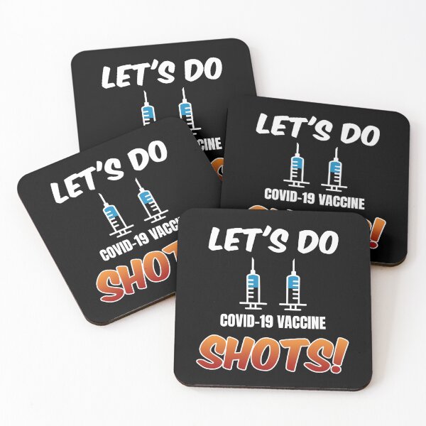 Item preview, Lets Do COVID-19 Vaccine Shots! (Dark Background) designed and sold by pbstylesetters.