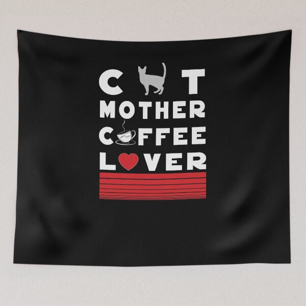 Item preview, cat mother coffe lover designed and sold by ishako online.