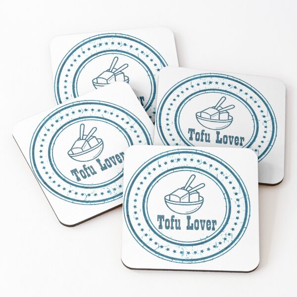 Item preview, Tofu Lover Vegan Grunge Stamp designed and sold by Diana377.