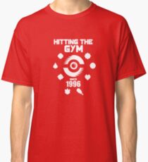 Hitting The Pokemon Gym Classic T-Shirt
