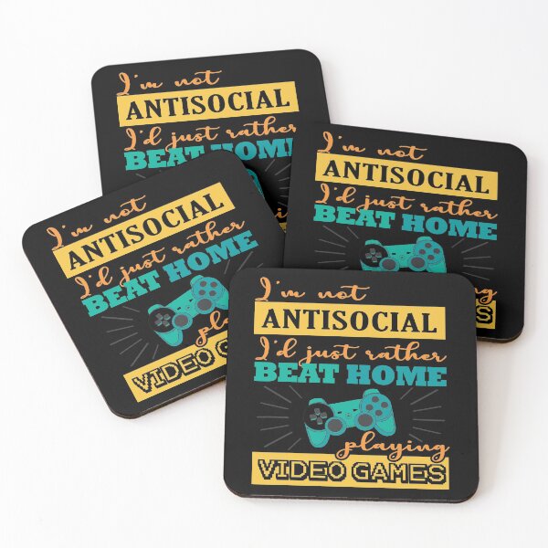Item preview, Keep Gamer Antisocial Distance designed and sold by titanosdesign.
