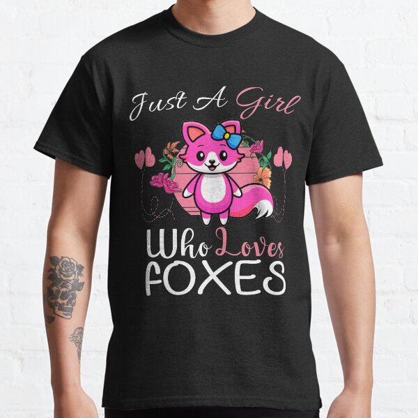 Item preview, Just A Girl Who Loves Foxes designed and sold by PRINTED ..