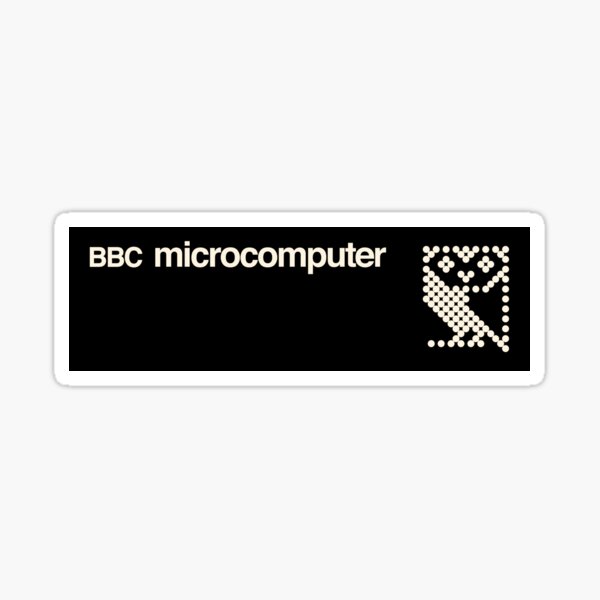 Item preview, beebthings BBC Micro logo 1 designed and sold by Beeb Things.