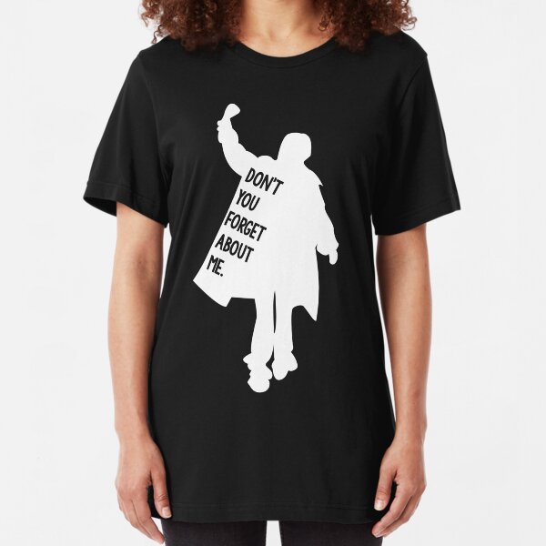 The Breakfast Club Judd Nelson Sihlouette Adult T Shirt Classic Movie