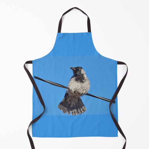 Item preview, Hooded crow on the wire designed and sold by Jouko Lehto Photography.