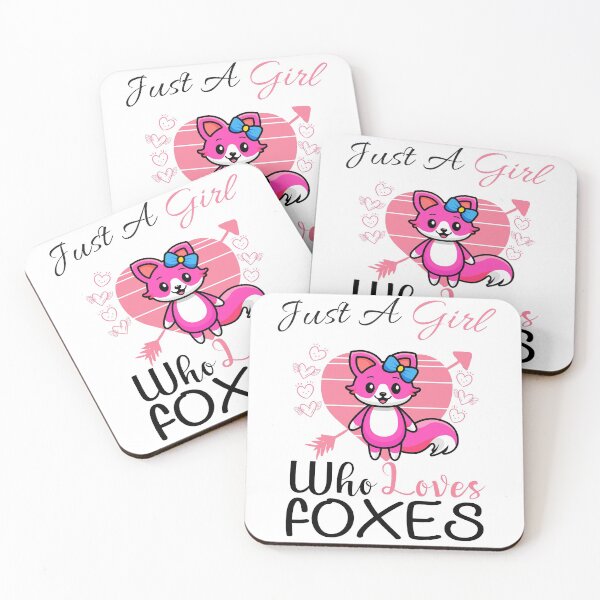 Item preview, Just A Girl Who Loves Foxes designed and sold by PRINTED ..