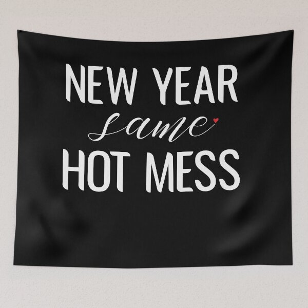 Item preview, New Year Same Hot Mess Funny 2021 Eve Party  designed and sold by Dream-bubble.