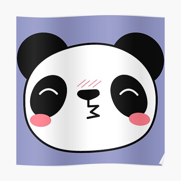 Sad Panda Face (Blue) Sad Panda Face (Blue)
