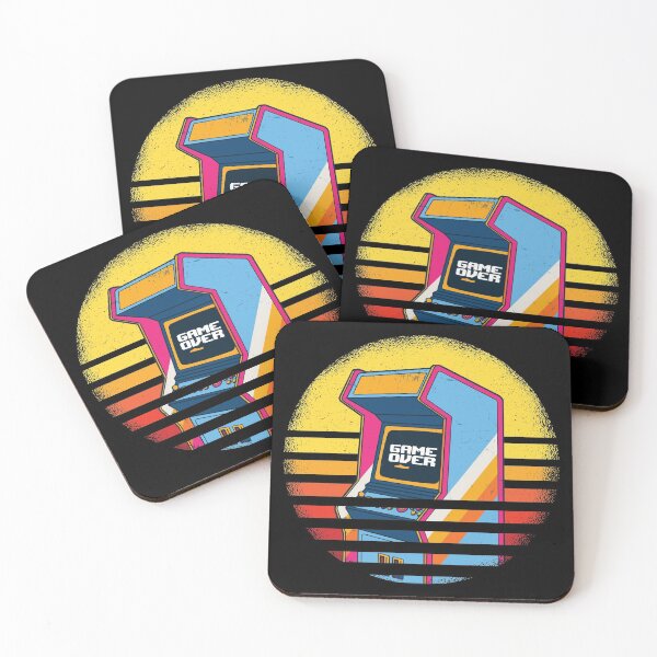 Artikelvorschau, Game Over Gaming Zocker Pixelart retro entworfen und verkauft von titanosdesign.