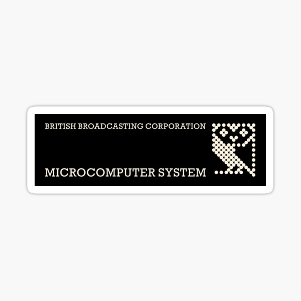 Item preview, BBC Micro logo 2 designed and sold by Beeb Things.