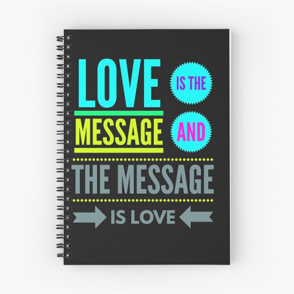 Item preview, Love is the message and the message is love designed and sold by Pixelcraftsmith.