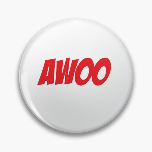 Item preview, Wolves Awoo Cute Furries Furry Logo Wolf Parody designed and sold by yellowdellow.
