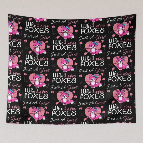Item preview, Just A Girl Who Loves Foxes designed and sold by PRINTED ..