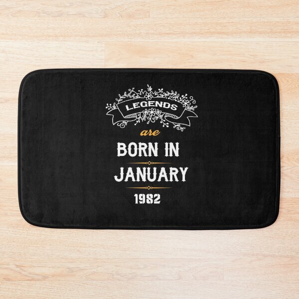 Item preview, legends are born in january 1982 - birthday gifts - designed and sold by Belmzouart.