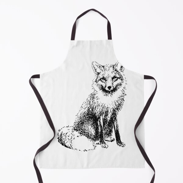 Item preview, Hand Drawn Fox designed and sold by Cute  Pawz.