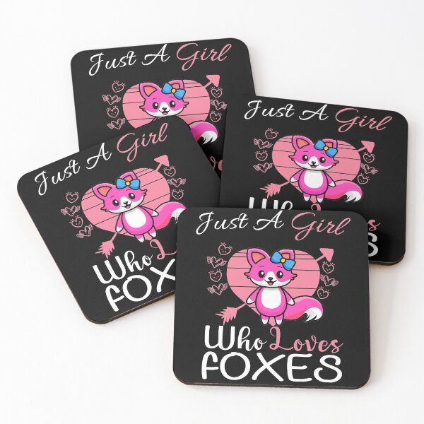 Item preview, Just A Girl Who Loves Foxes designed and sold by PRINTED ..
