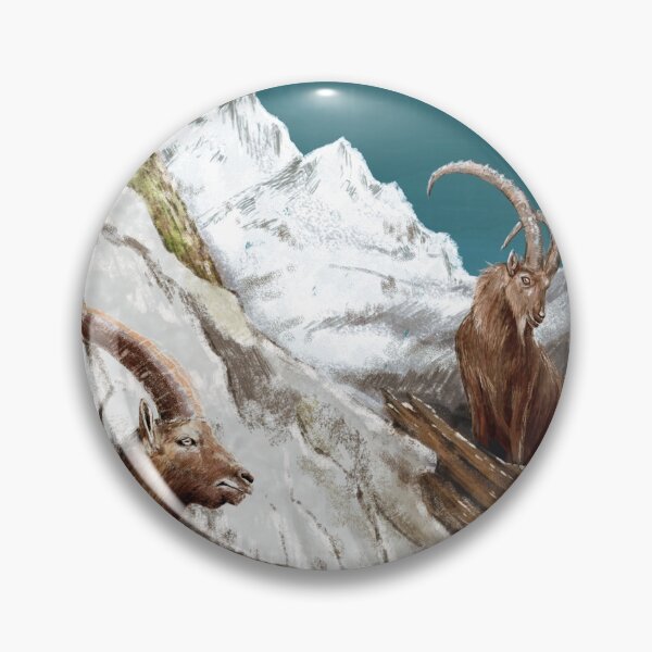 Artikelvorschau, Capricorn in the Mountains entworfen und verkauft von HoneyGherkin.