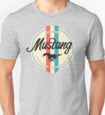 Mustang retro Unisex T-Shirt