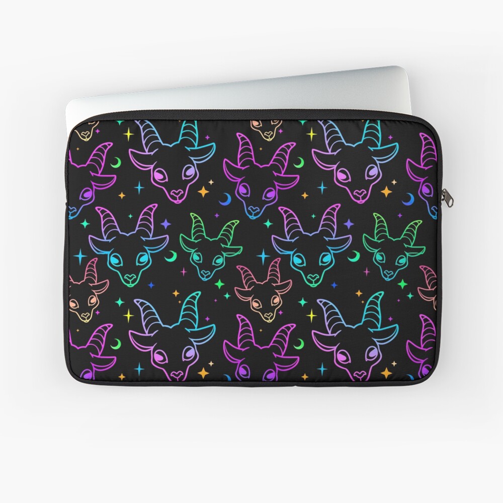 Vista previa del artículo con la obra «Funda para portátil», diseñado y vendido por TheNakednun.