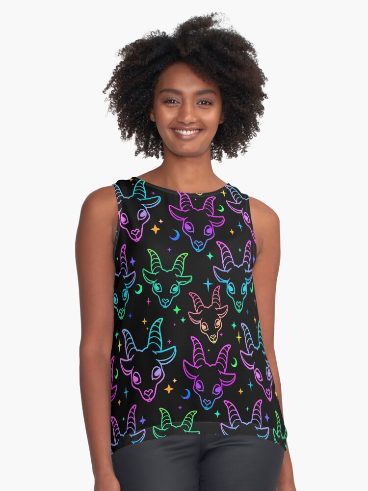 Vista previa del artículo con la obra «Blusa sin mangas», diseñado y vendido por TheNakednun.