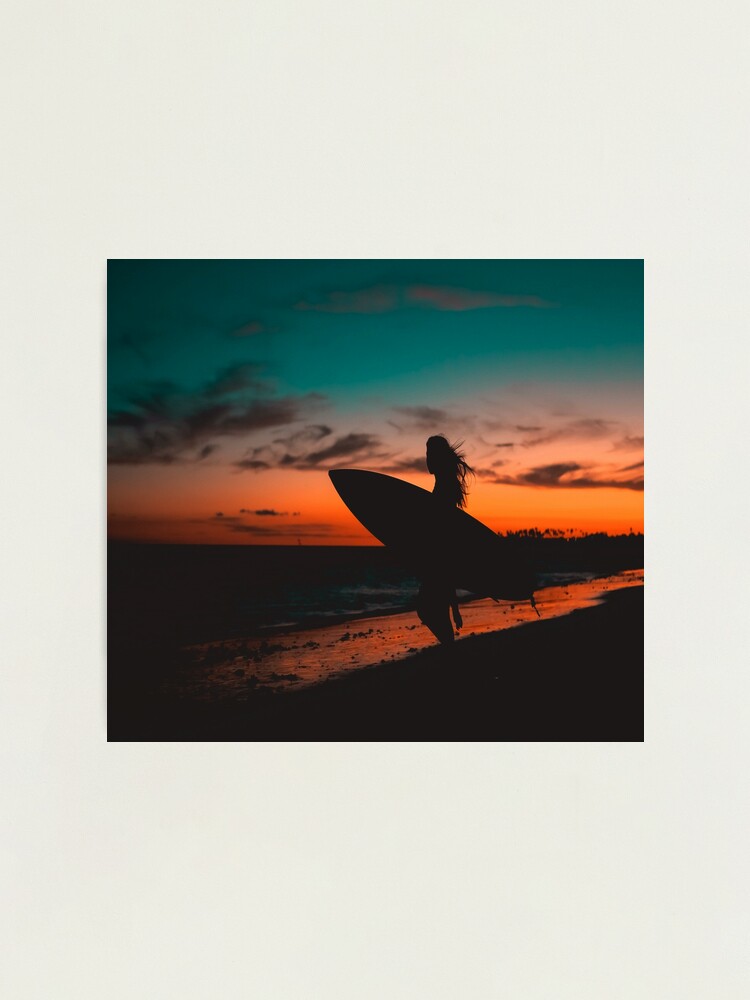 Surfer's Paradise at Sunset Print, Photos