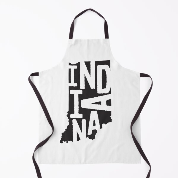 Item preview, Indiana State Design | Abstract Indiana Lettering Graphic | Indiana Gift | Indiana Map designed and sold by crookedriverusa.