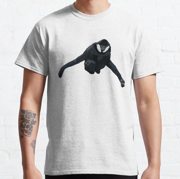 W is for White cheeked gibbon Classic T-Shirt
