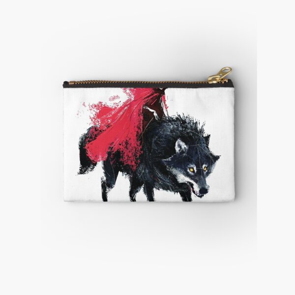 Aperçu de l'œuvre chaperon rouge équitation loup illustration, grand méchant loup petit chaperon rouge loup gris dessin Art, conte de fées petit chapeau rouge illustration fond transparent PNG clipart créée et vendue par Halalolo.