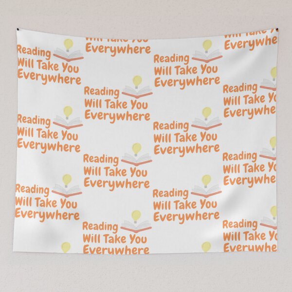 Item preview, reading will take you everywhere designed and sold by JocelynCrafts.