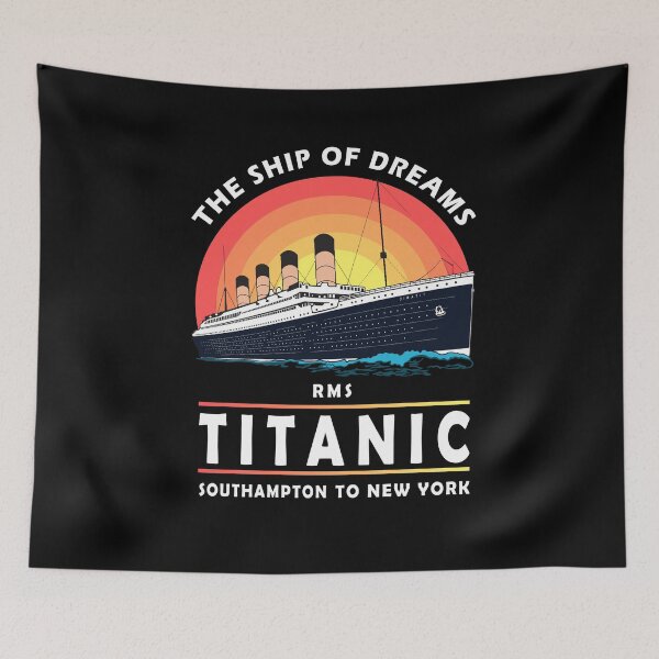 Item preview,  A 1912 Vintage Titanic Voyage Ship Cruise Gift designed and sold by Tee Revolution.