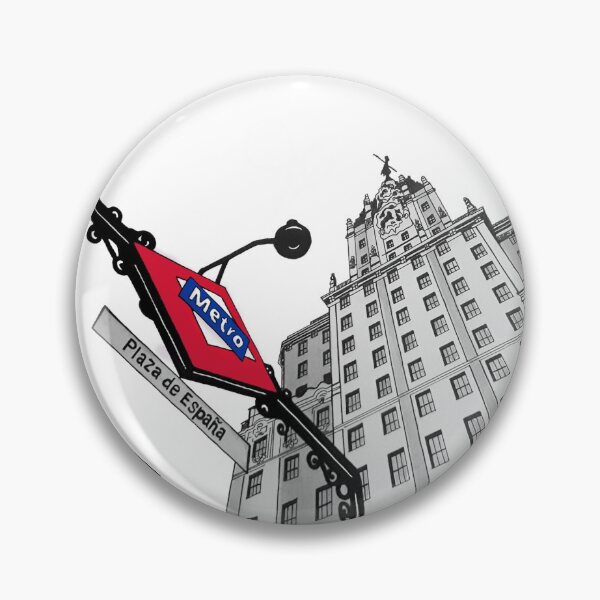 Item preview, Torre España building (Madrid) designed and sold by Anartsketch.