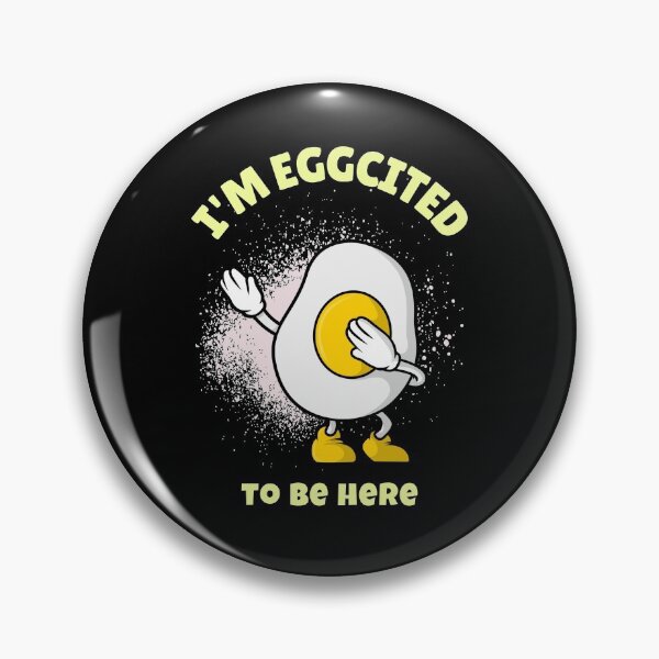 Item preview, I'm Eggcited To Be Here designed and sold by Johan Liebert.