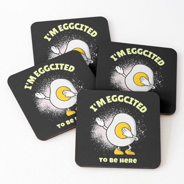 Item preview, I'm Eggcited To Be Here designed and sold by Johan Liebert.