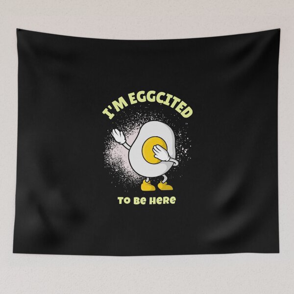 Item preview, I'm Eggcited To Be Here designed and sold by Johan Liebert.