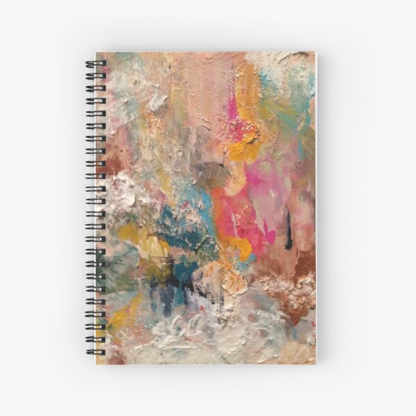 part of paper flowers Spiral Notebook