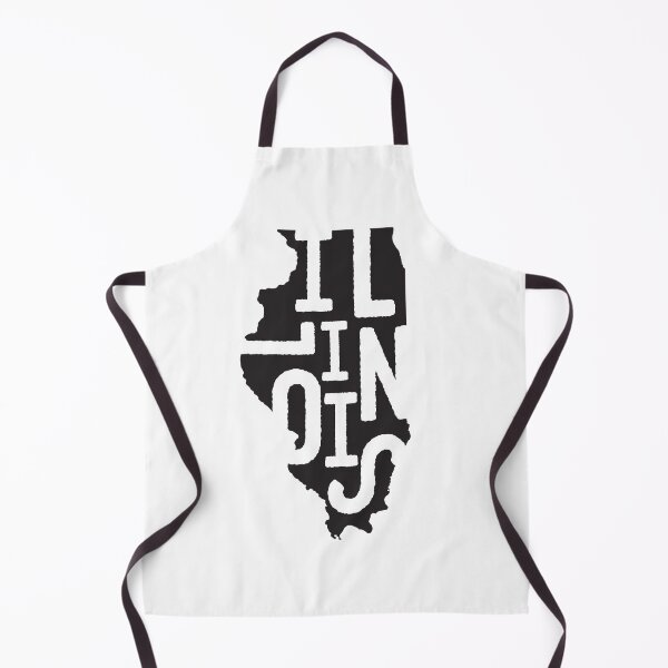 Item preview, Illinois State Design | Abstract Illinois Lettering Graphic | Illinois Gift | Illinois Map designed and sold by crookedriverusa.