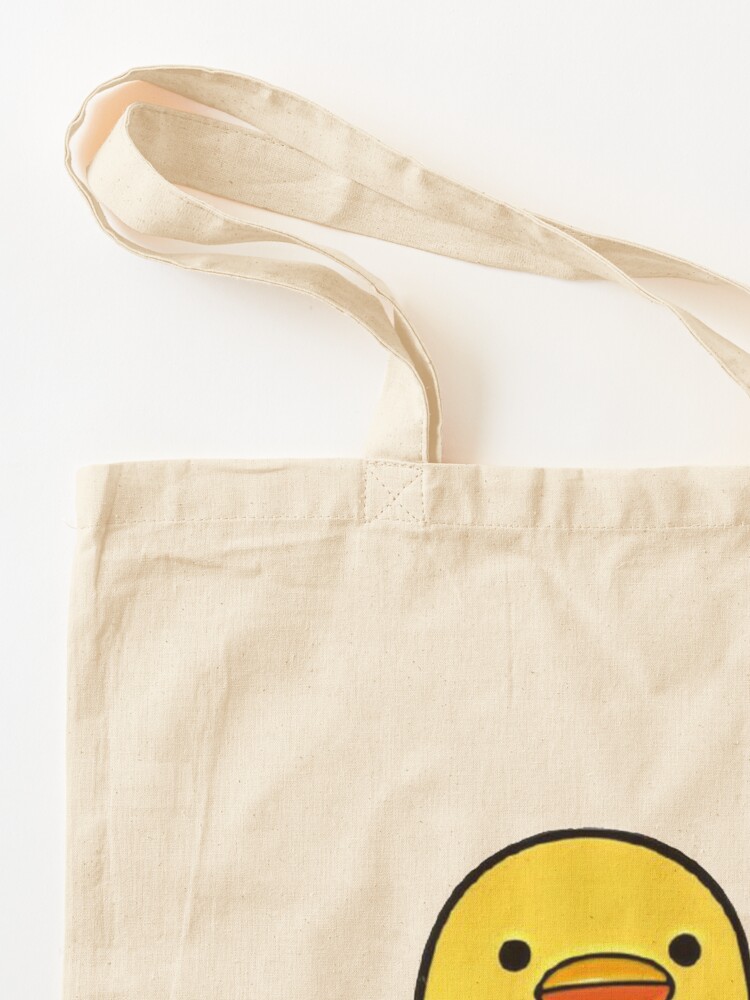 Japanese Style Plush Duck Canvas Tote Bag - Kawaii Fashion Shop