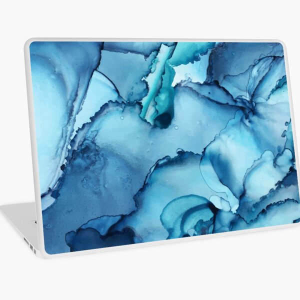 Item preview, The Blue Abyss - Alcohol Ink Painting designed and sold by Elizabeth  Karlson.