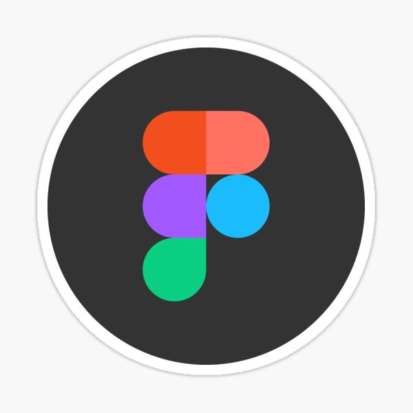 Figma logo Sticker