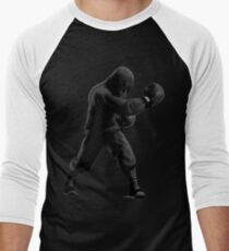 B&W Hoodie Mac Men's Baseball ¾ T-Shirt