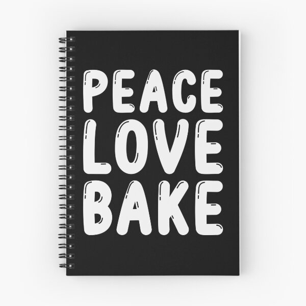 Item preview, Peace love baking designed and sold by ElBeDesigns.