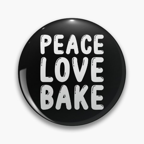 Item preview, Peace love baking designed and sold by ElBeDesigns.
