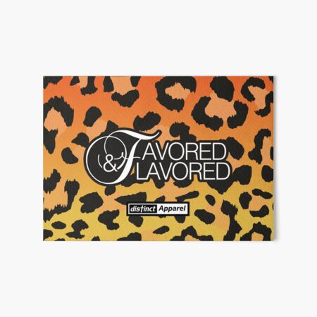 Faith Inspired: Favored & Flavored Art Board Print