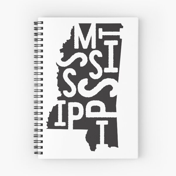 Item preview, Mississippi State Design | Vintage Mississippi Lettering Graphic | Mississippi Gift | Mississippi Map designed and sold by crookedriverusa.